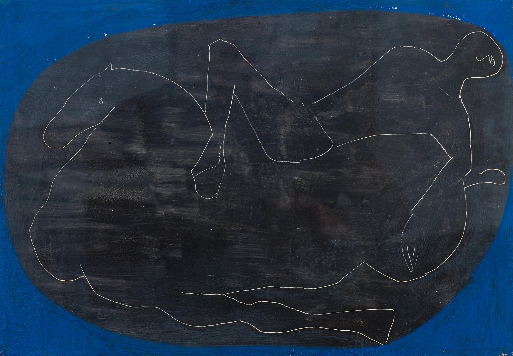 Mario Marini, Horse and Rider, 1949