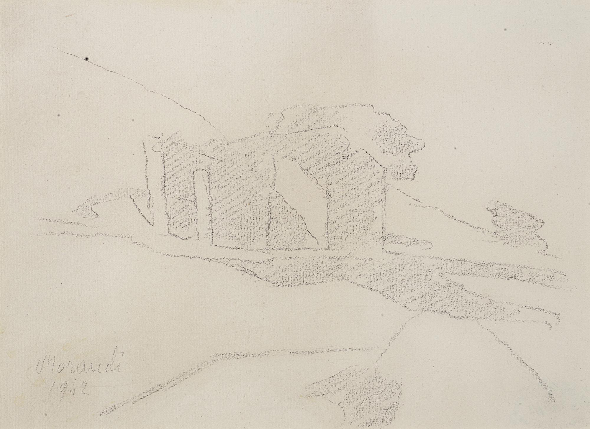 Giorgio Morandi, Landscape, 1942